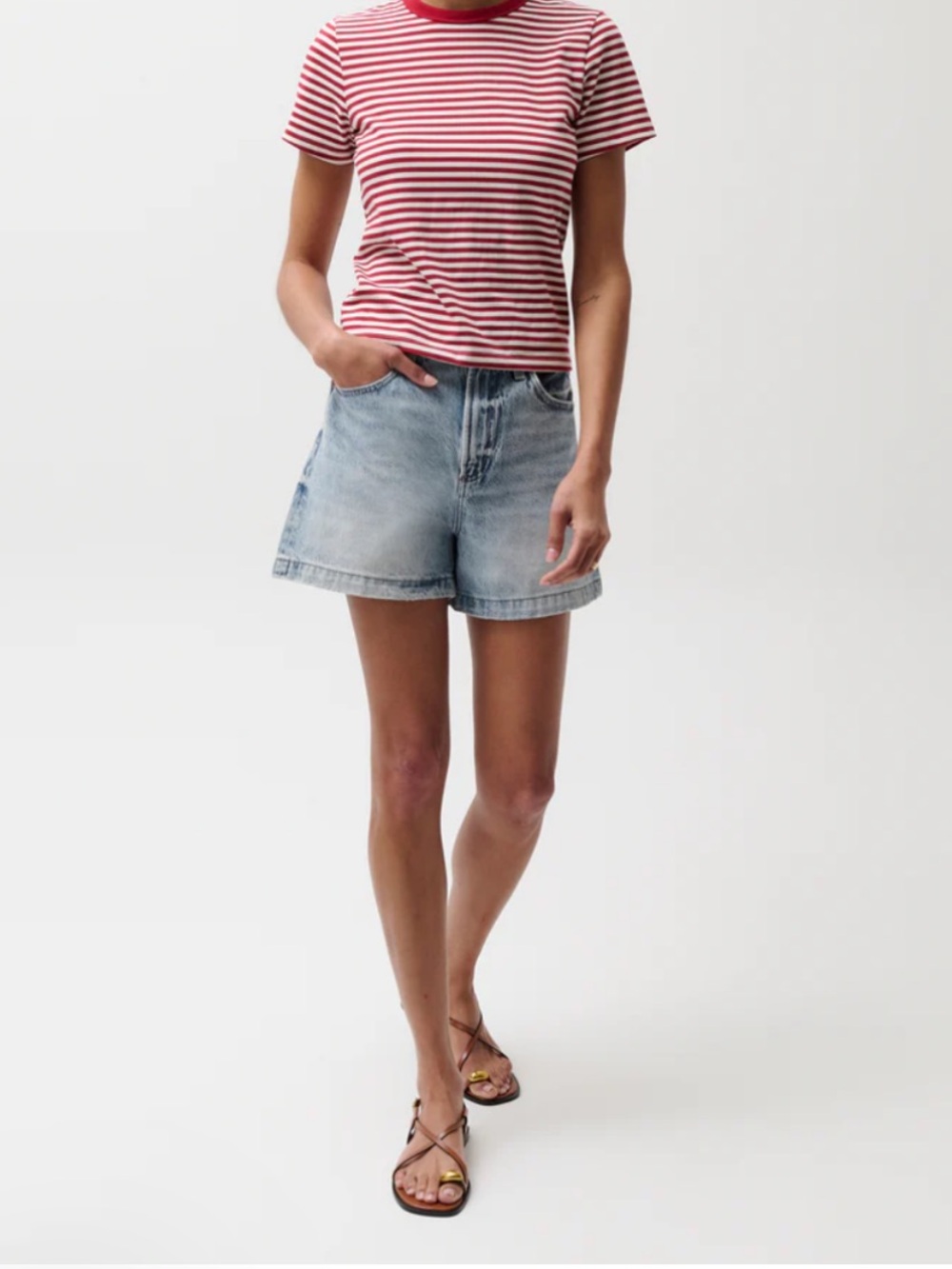 Pistol High-Rise A-line short